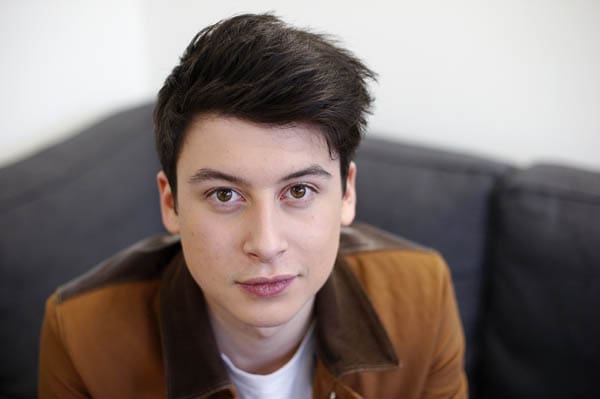 Nick D'Aloisio who developed the smartphone news app Summly, poses for a photograph in central London