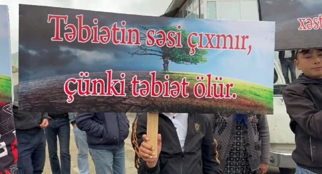 Söyüdlüdəki aksiyanın plakatlarını çap edən şəxs həbs edildi